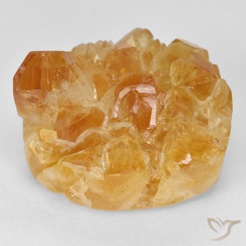 26.38ct طبيعي العسل البرتقال سيترين دروزى, فانسى, غير شفاف