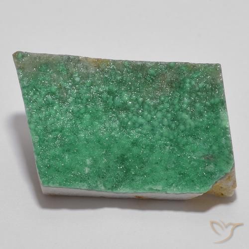 13.53ct طبيعي أخضر متوسط دروزي فاريسسيت, فانسى, غير شفاف