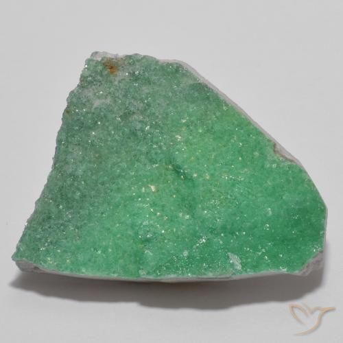 13.63ct طبيعي أخضر متوسط دروزي فاريسسيت, فانسى, غير شفاف