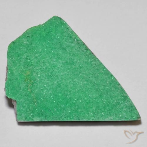 10.24ct طبيعي أخضر متوسط دروزي فاريسسيت, فانسى, غير شفاف