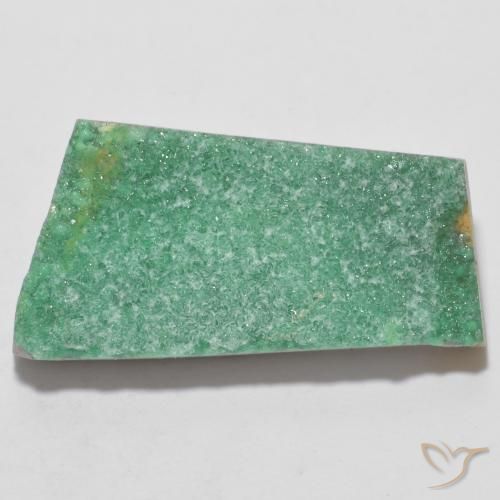 12.08ct طبيعي اخضر فاتح دروزي فاريسسيت, فانسى, غير شفاف
