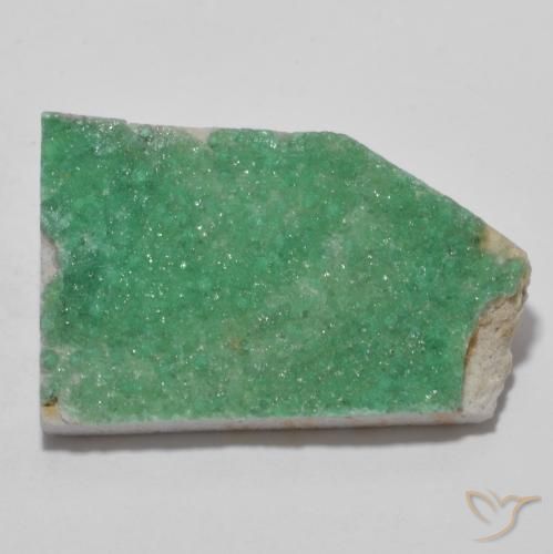 11.73ct طبيعي أخضر متوسط دروزي فاريسسيت, فانسى, غير شفاف