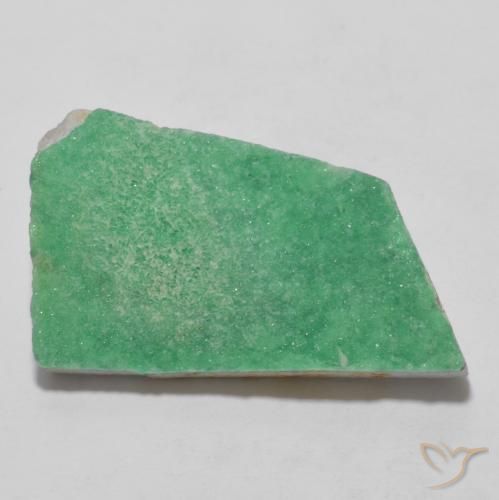 11.00ct طبيعي أخضرالنعناع دروزي فاريسسيت, فانسى, غير شفاف