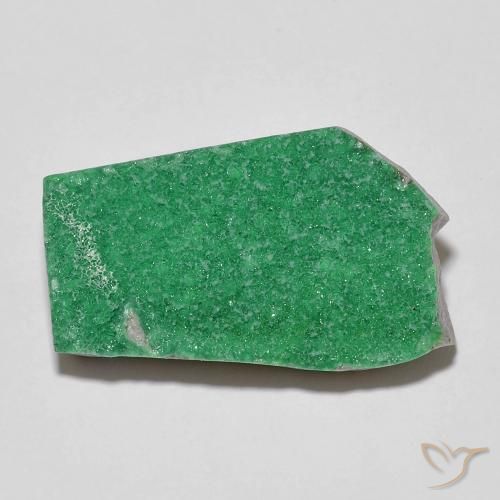 16.65ct طبيعي أخضر متوسط دروزي فاريسسيت, فانسى, غير شفاف