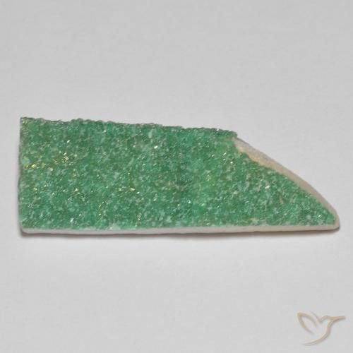 10.89ct طبيعي أخضر دافئ دروزي فاريسسيت, فانسى, غير شفاف