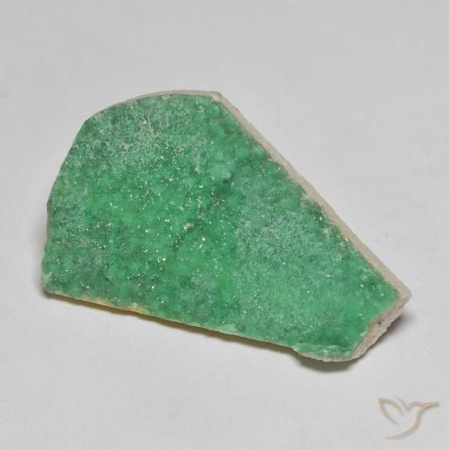 9.16ct طبيعي أخضر متوسط دروزي فاريسسيت, فانسى, غير شفاف