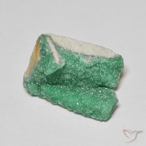 7.56ct طبيعي أخضر متوسط دروزي فاريسسيت, فانسى, غير شفاف