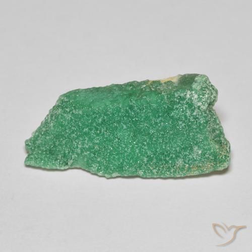 8.79ct طبيعي أخضر برسيمى دروزي فاريسسيت, فانسى, غير شفاف