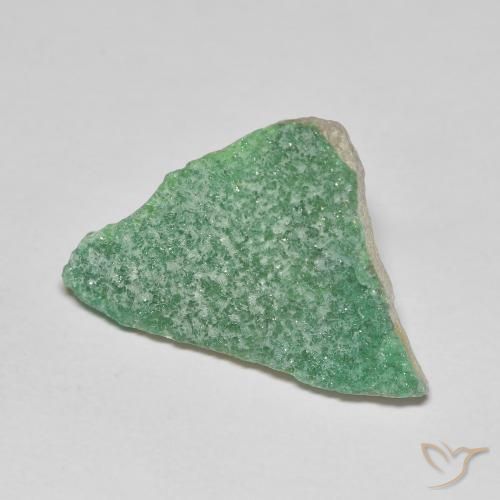 7.45ct طبيعي أخضر برسيمى دروزي فاريسسيت, فانسى, غير شفاف