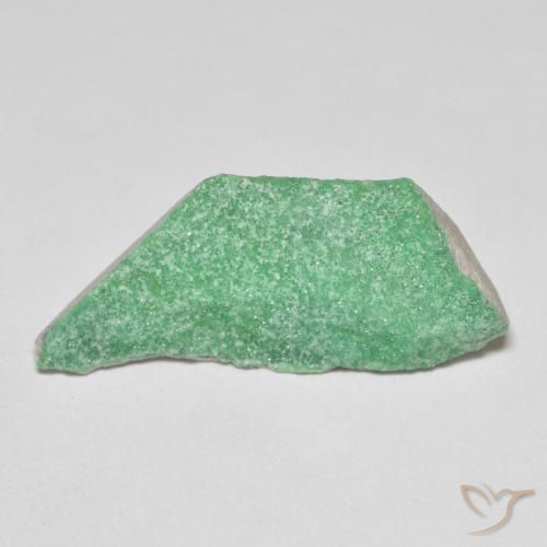 9.37ct طبيعي اخضر فاتح دروزي فاريسسيت, فانسى, غير شفاف