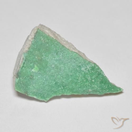 9.85ct طبيعي أخضر متوسط دروزي فاريسسيت, فانسى, غير شفاف