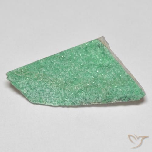 8.04ct طبيعي أخضر متوسط دروزي فاريسسيت, فانسى, غير شفاف
