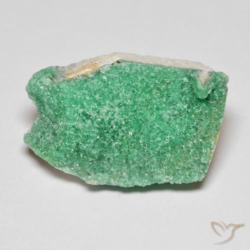 8.15ct طبيعي أخضر برسيمى دروزي فاريسسيت, فانسى, غير شفاف