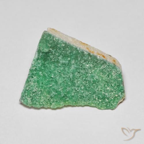 4.25ct طبيعي أخضر برسيمى دروزي فاريسسيت, فانسى, غير شفاف