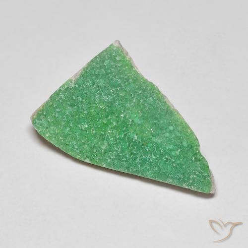 6.95ct طبيعي أخضر متوسط دروزي فاريسسيت, فانسى, غير شفاف