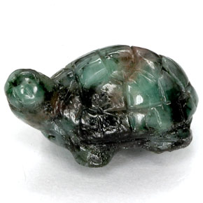 زمرد Black Green طبيعي، شكل خيالي، 6.06 قيراط، غير شفاف