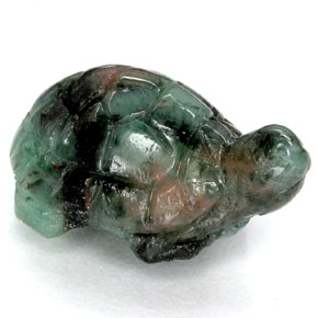 زمرد Black Green طبيعي، شكل خيالي، 6.06 قيراط، غير شفاف