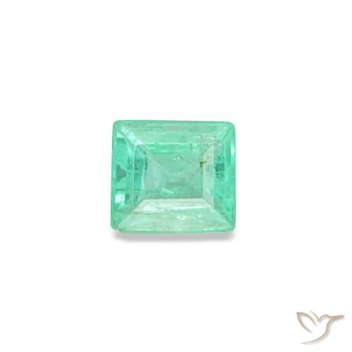 0.11ct أخضر زمرد, باغيت, قليلا جدا