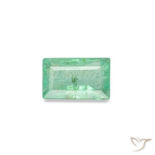 0.16ct أخضر زمرد, باغيت, قليلا جدا
