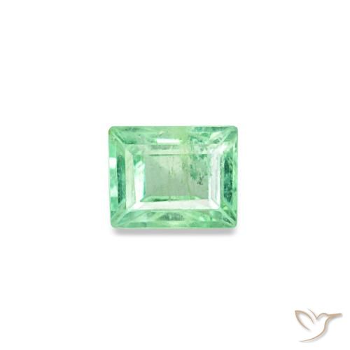0.14ct أخضر زمرد, باغيت, قليلا جدا