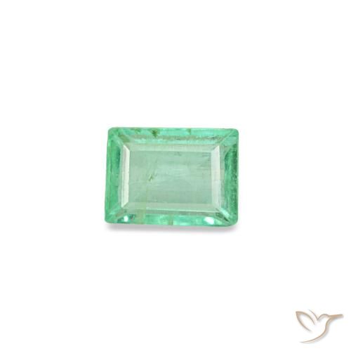 0.12ct أخضر زمرد, باغيت, قليلا جدا