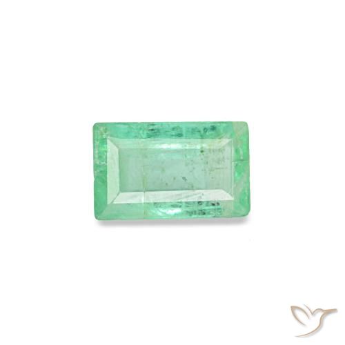 0.13ct أخضر زمرد, باغيت, VS-SI