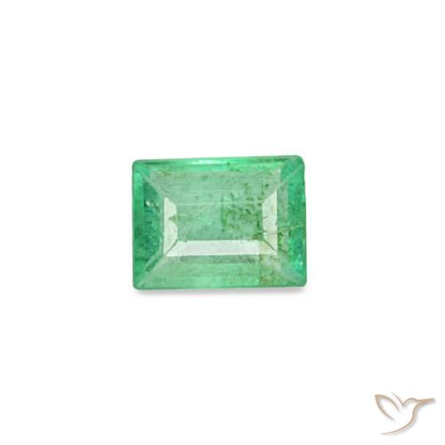 0.12ct أخضر زمرد, باغيت, SI