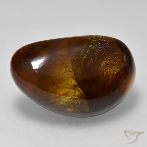 8.25ct طبيعي متعدد الألوان عقيق النار, فانسى, غير شفاف