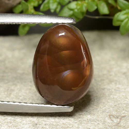 4.50ct طبيعي متعدد الألوان عقيق النار, فانسى, غير شفاف