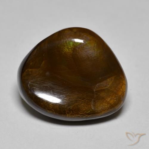 10.97ct طبيعي متعدد الألوان عقيق النار, فانسى, غير شفاف