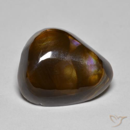 8.88ct طبيعي متعدد الألوان عقيق النار, فانسى, غير شفاف