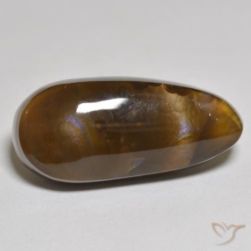 12.71ct طبيعي متعدد الألوان عقيق النار, فانسى, غير شفاف