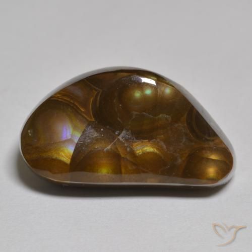 8.50ct طبيعي متعدد الألوان عقيق النار, فانسى, غير شفاف