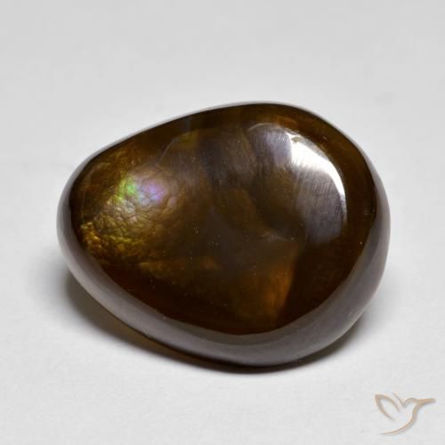 9.75ct طبيعي متعدد الألوان عقيق النار, فانسى, غير شفاف