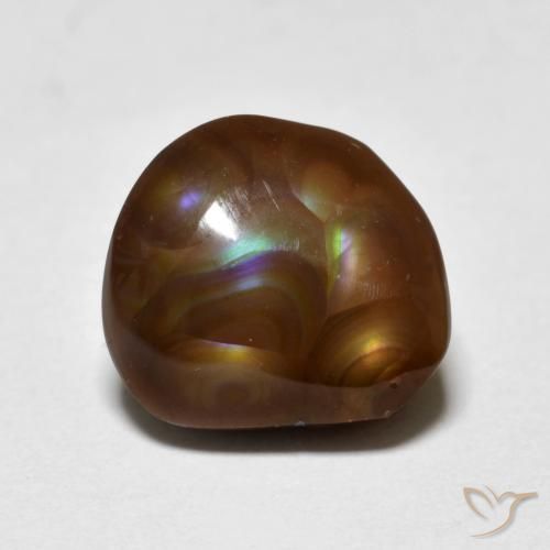 4.71ct طبيعي متعدد الألوان عقيق النار, فانسى, غير شفاف