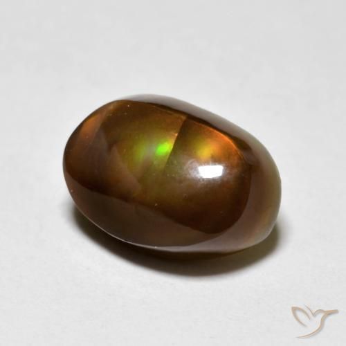 3.75ct طبيعي متعدد الألوان عقيق النار, فانسى, غير شفاف