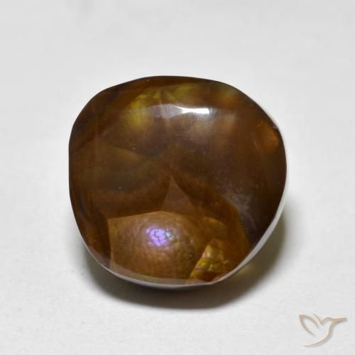 5.59ct طبيعي متعدد الألوان عقيق النار, فانسى, غير شفاف