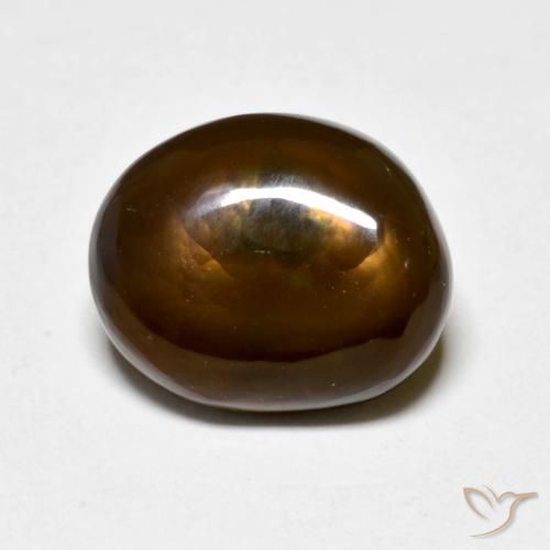 5.26ct طبيعي متعدد الألوان عقيق النار, فانسى, غير شفاف