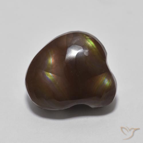 5.36ct طبيعي متعدد الألوان عقيق النار, فانسى, غير شفاف