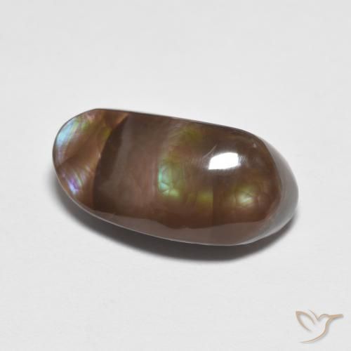 5.76ct طبيعي متعدد الألوان عقيق النار, فانسى, غير شفاف