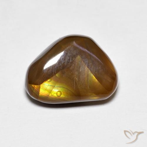 4.19ct طبيعي متعدد الألوان عقيق النار, فانسى, غير شفاف