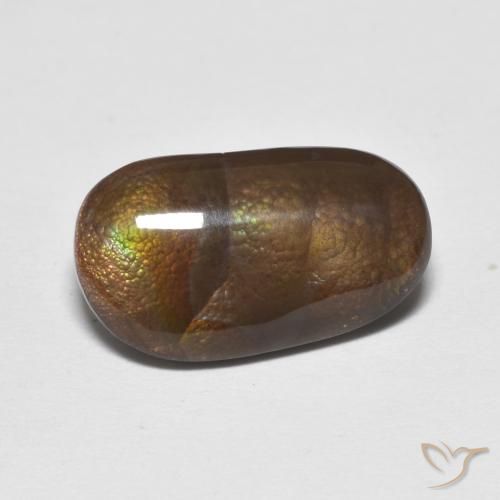 3.82ct طبيعي متعدد الألوان عقيق النار, فانسى, غير شفاف