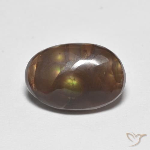 4.62ct طبيعي متعدد الألوان عقيق النار, فانسى, غير شفاف