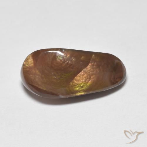4.61ct طبيعي متعدد الألوان عقيق النار, فانسى, غير شفاف