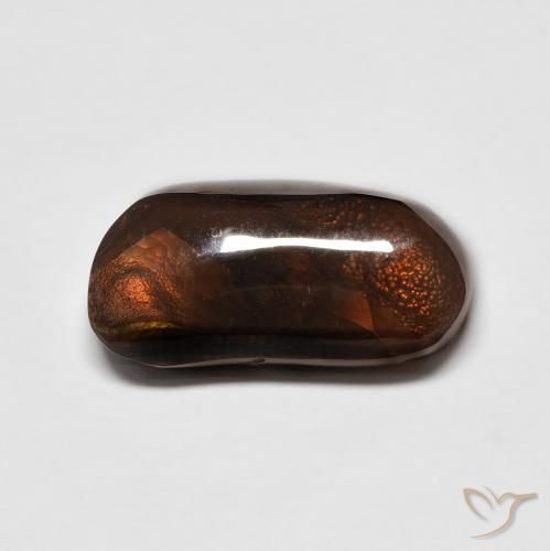 5.26ct طبيعي متعدد الألوان عقيق النار, فانسى, غير شفاف