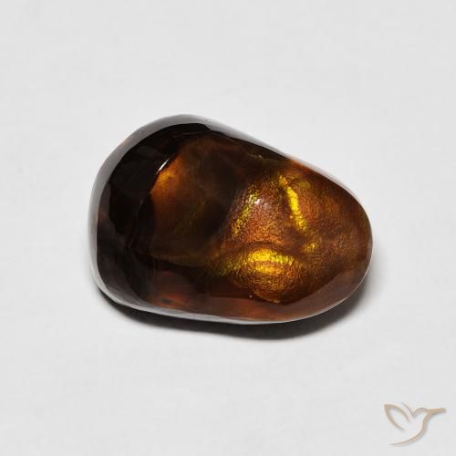 5.12ct طبيعي متعدد الألوان عقيق النار, فانسى, غير شفاف