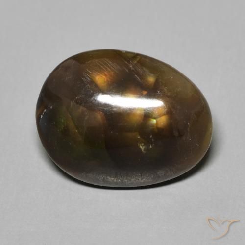 4.84ct طبيعي متعدد الألوان عقيق النار, فانسى, غير شفاف