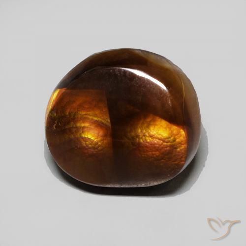 6.28ct طبيعي متعدد الألوان عقيق النار, فانسى, غير شفاف