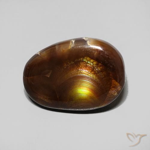 4.57ct طبيعي متعدد الألوان عقيق النار, فانسى, غير شفاف