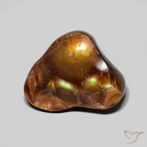 4.62ct طبيعي متعدد الألوان عقيق النار, فانسى, غير شفاف